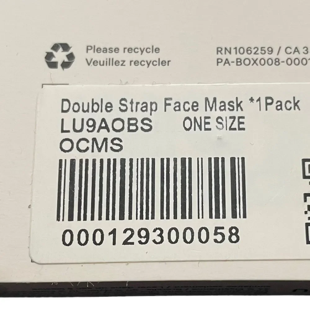 Lululemon Double Strap Mask Ocean Mist